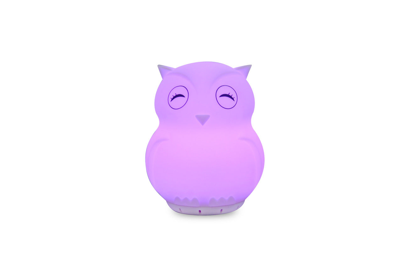 Duski Rechargeable Bluetooth Night Light - Owl