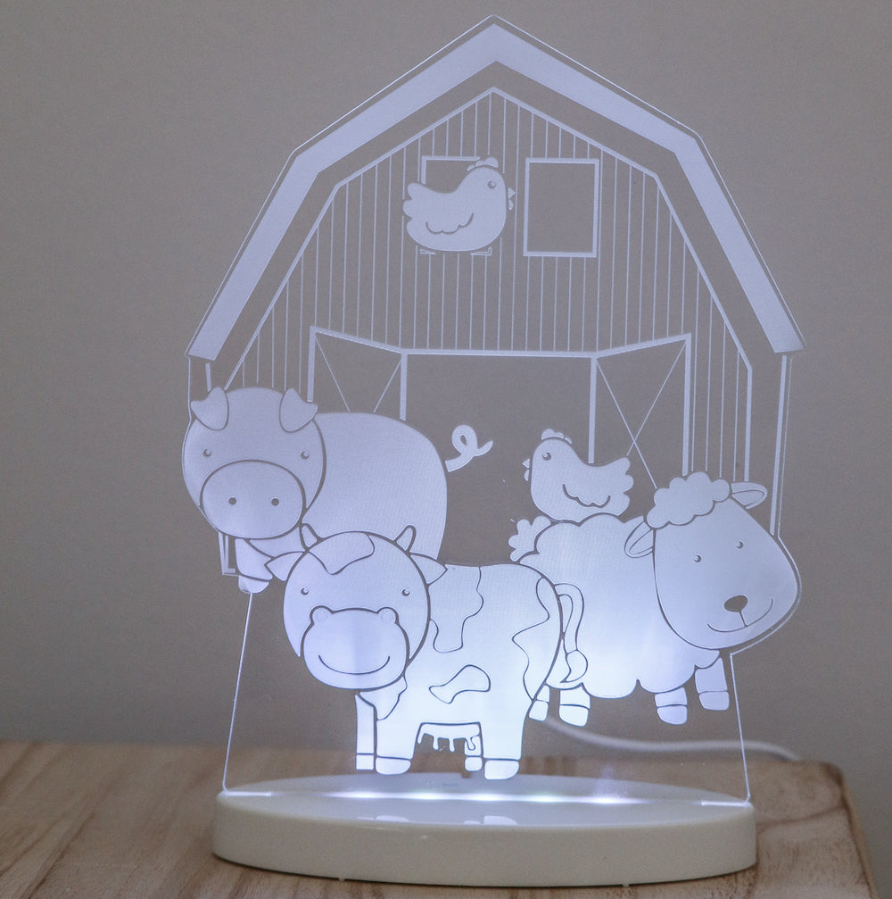Duski Dream Light LED Night Light - Farm Yard - PLUG IN